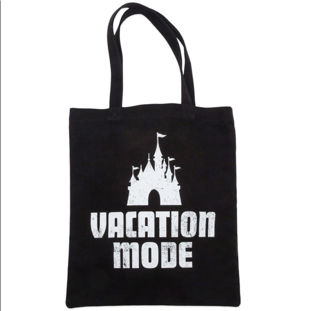 Disney Castle “Vacation Mode” tote bag